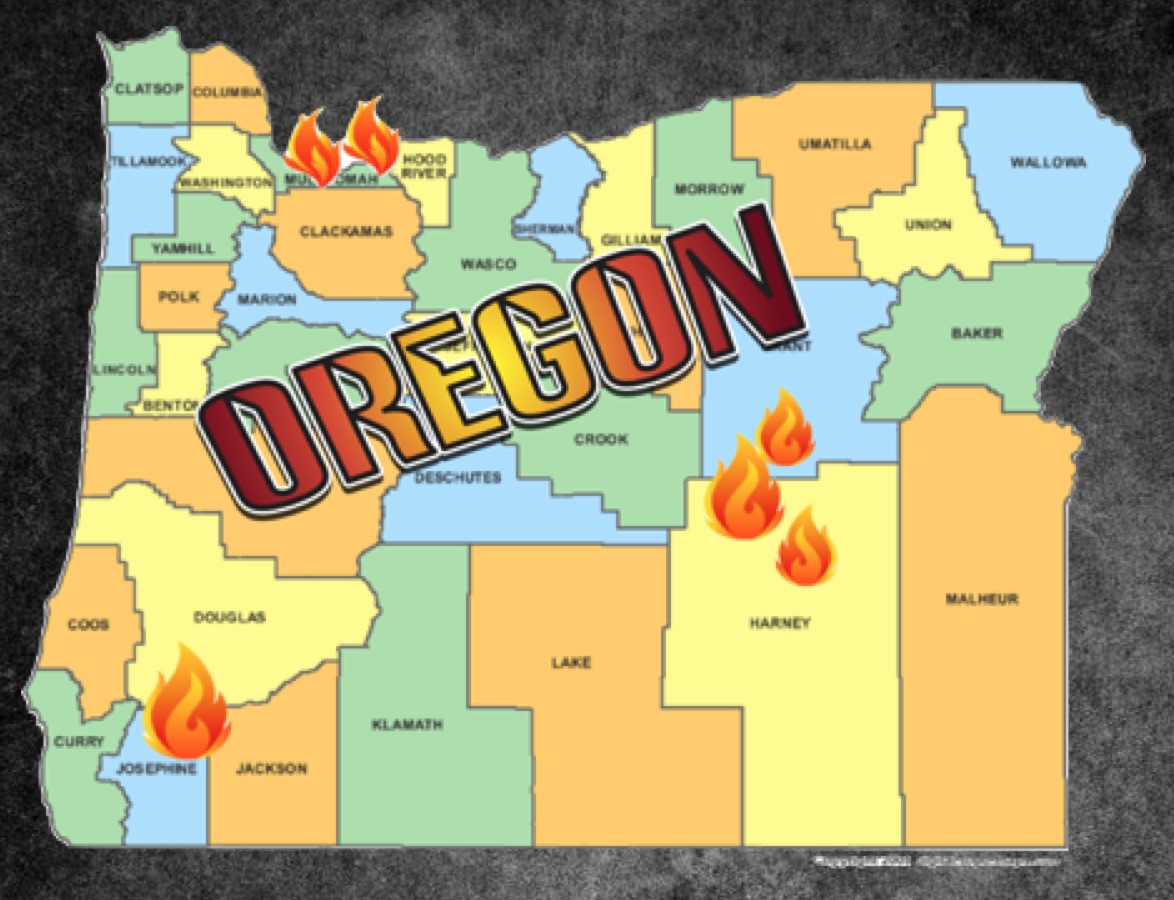 Oregon Map 2 